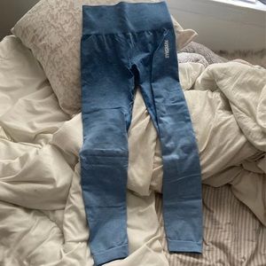 Gymshark blue adapt ombre seamless leggings